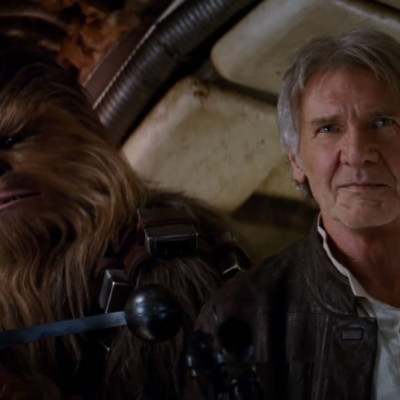Star Wars The Force Awakens Han Chewie