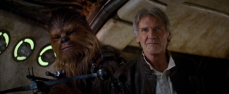Star Wars The Force Awakens Han Chewie
