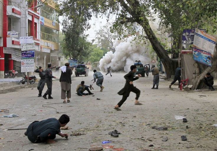 Jalalabad bombing 18 April street explosion