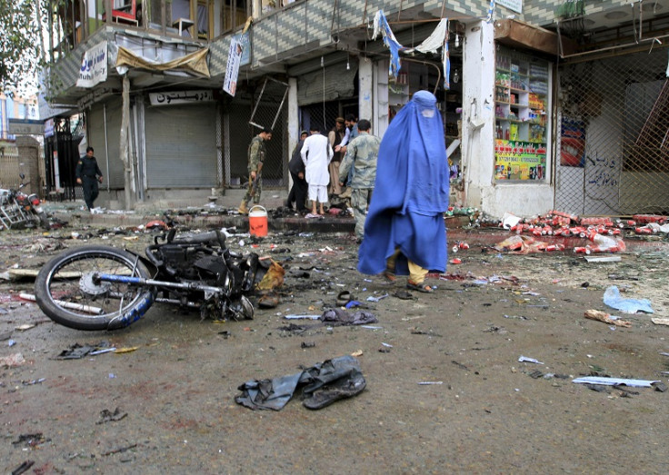 Jalalabad bombing 18 April street woman