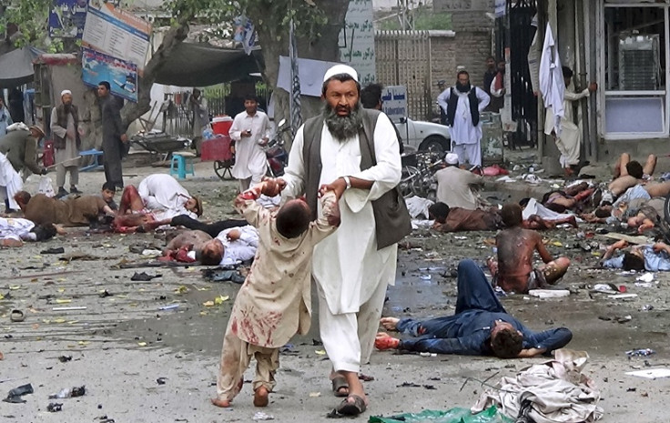Jalalabad bombing 18 April child victim VIOLENT