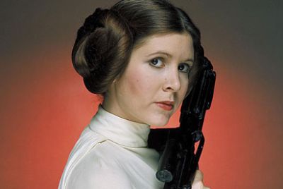 Carrie Fisher as Princess Leia