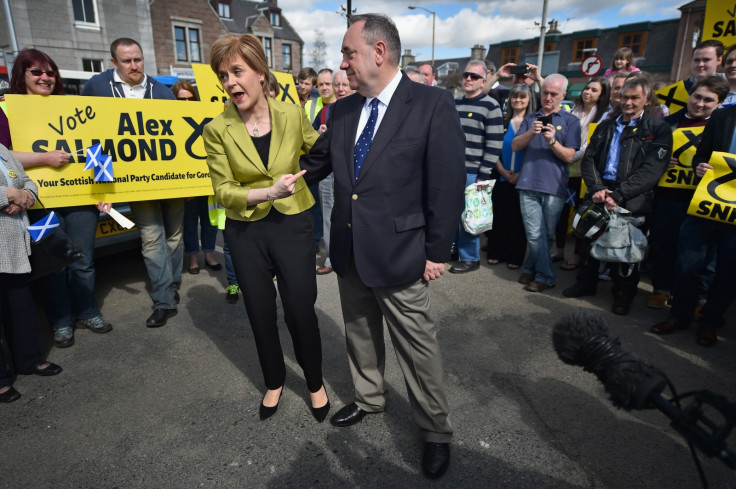 Nicola Sturgeon and Alex Salmond