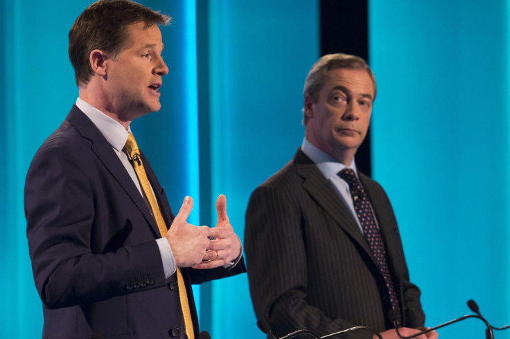 Nick Clegg and Nigel Farage