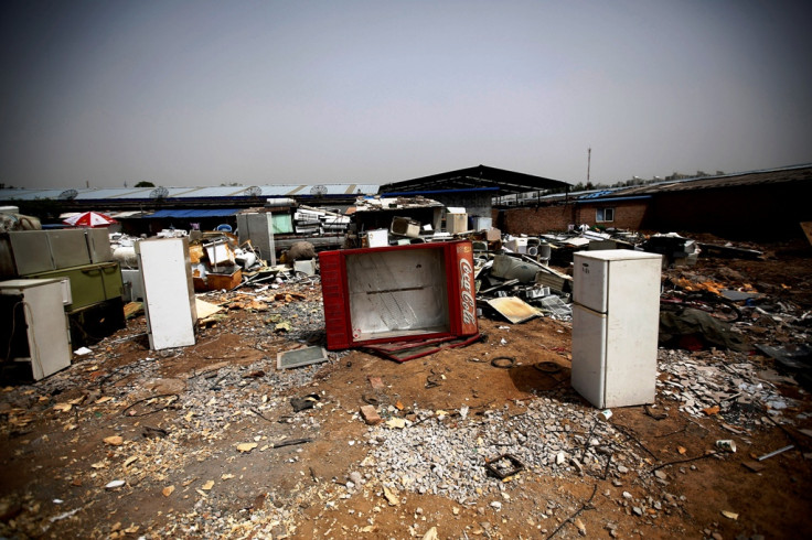 Broken Fridges E-Waste Broken Fridges E-Waste