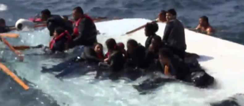 Rhodes MIgrant boat shipwreck