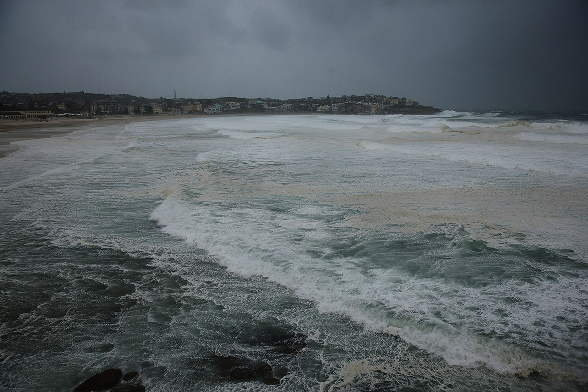 Sydney storm bondi beach