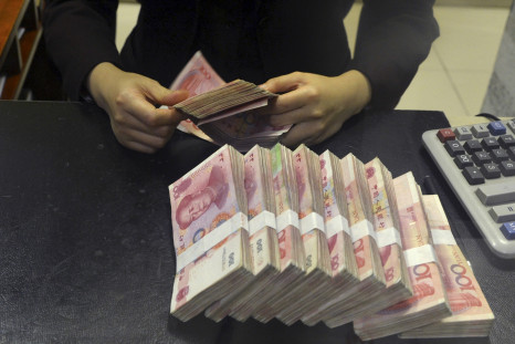Chinese yuan banknotes