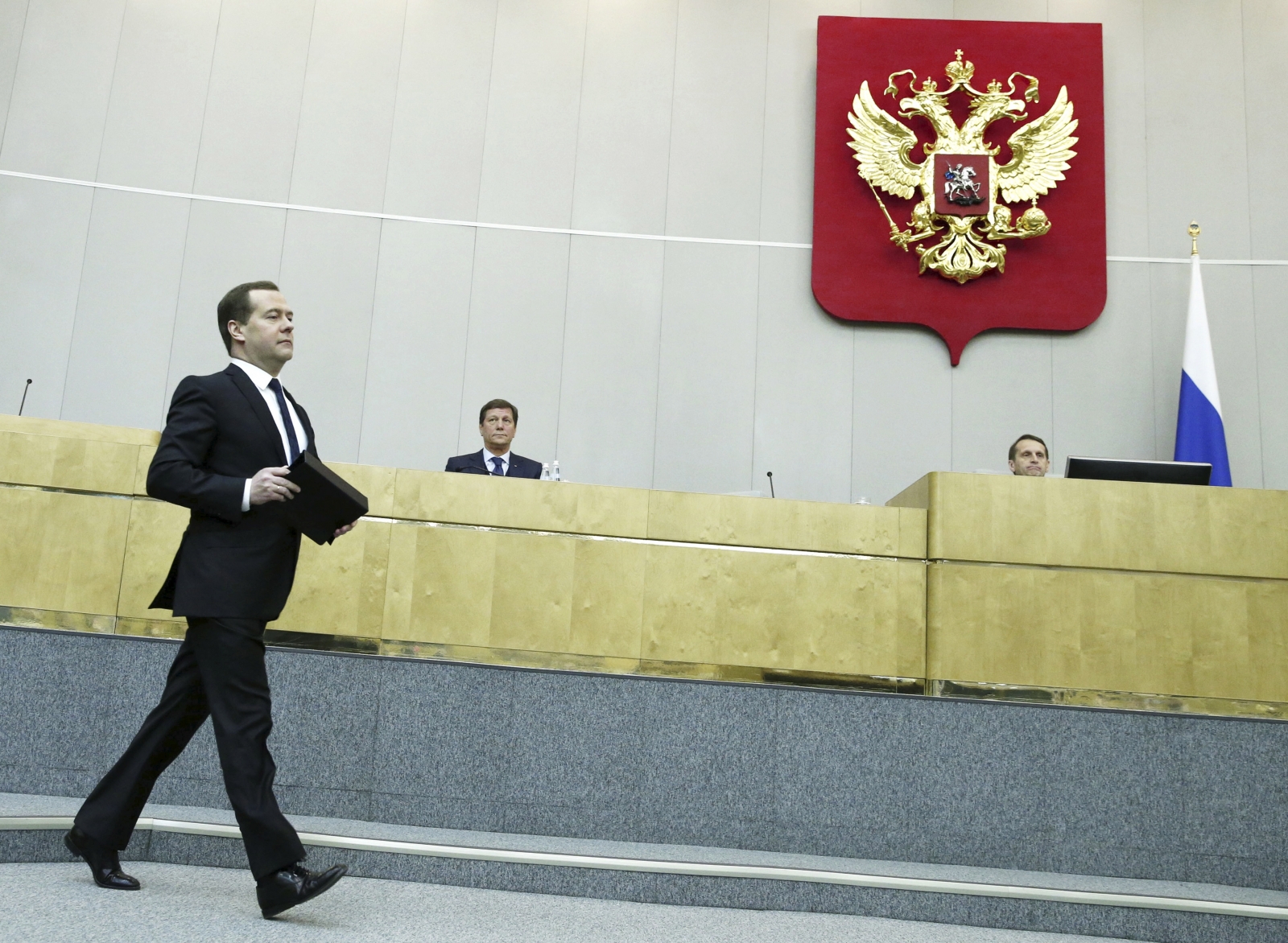 Russia Pm Dmitry Medvedev Says Crimea Annexation Like German Reunification