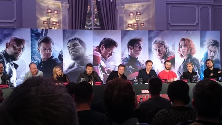 Avengers: Age Of Ultron Press Conference Avengers: Age Of Ultron Press Conference