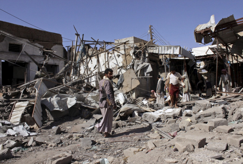 Yemen Saudi airstrikes Houthi