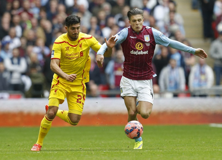 Aston Villa's Jack Grealish