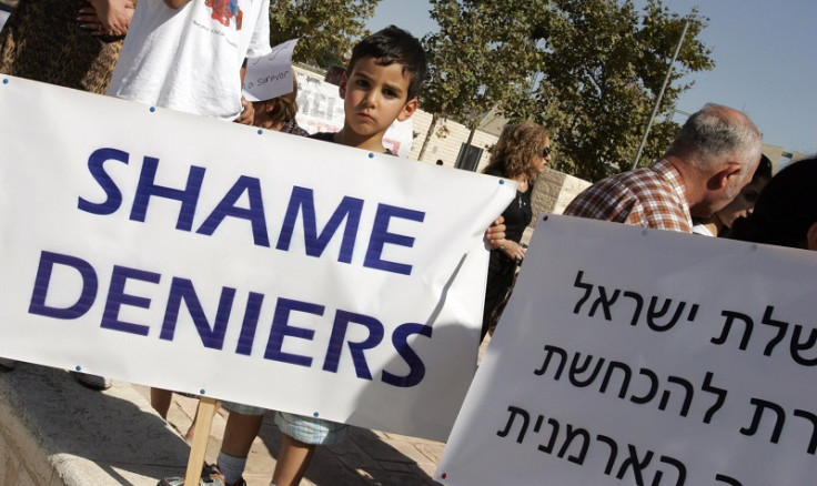 Armenians protest in Israel