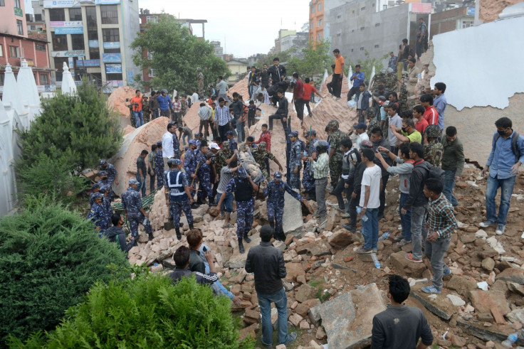 Nepal earthquake avalanche