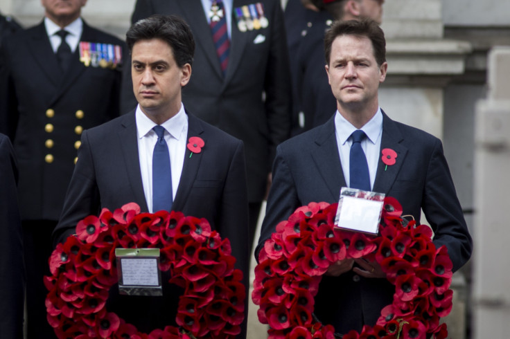 Ed Miliband Nick Clegg Gallipoli