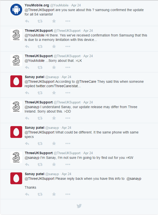 ThreeUK Lollipop update