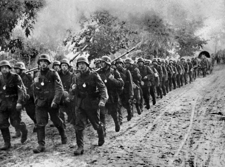 Nazi troops enter Poland