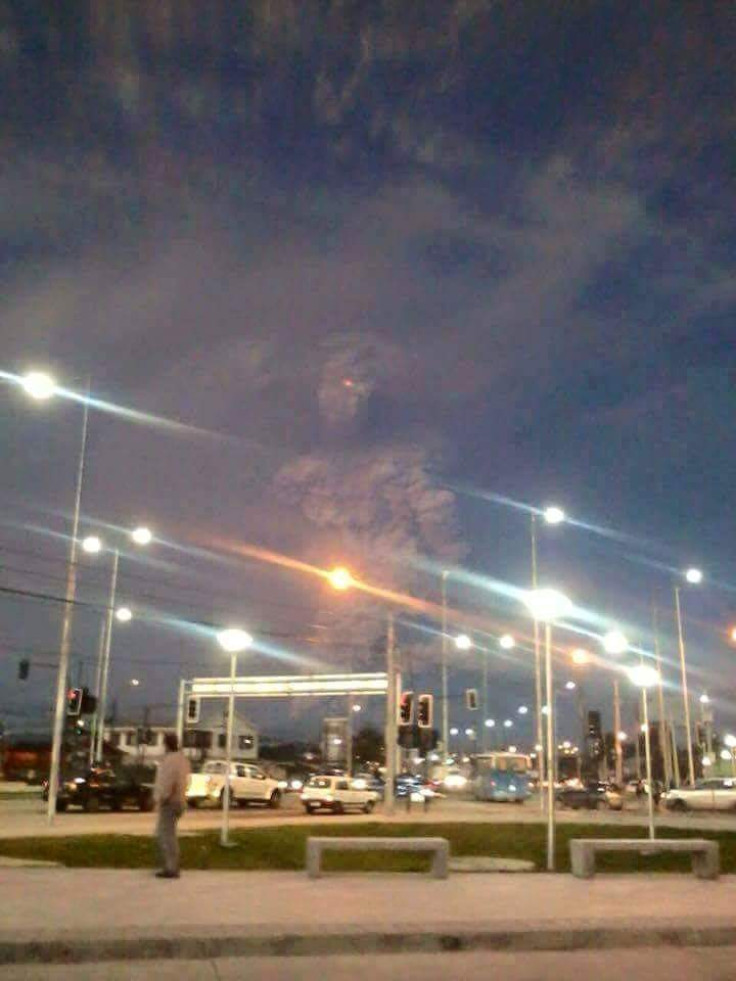 Picture of Chile volcano ash giant humanoid