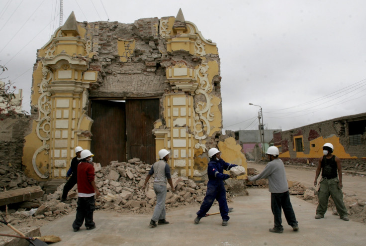 Peru earthquake 2007