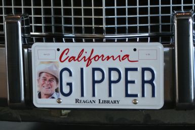Vanity plate Gipper