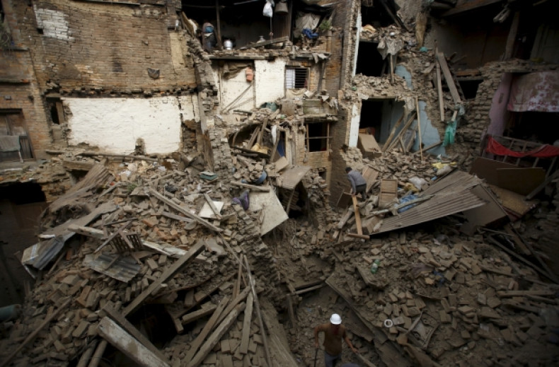 Nepal earthquake devastation