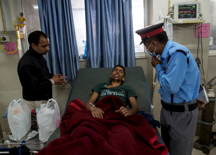 Nepal earthquake survivor