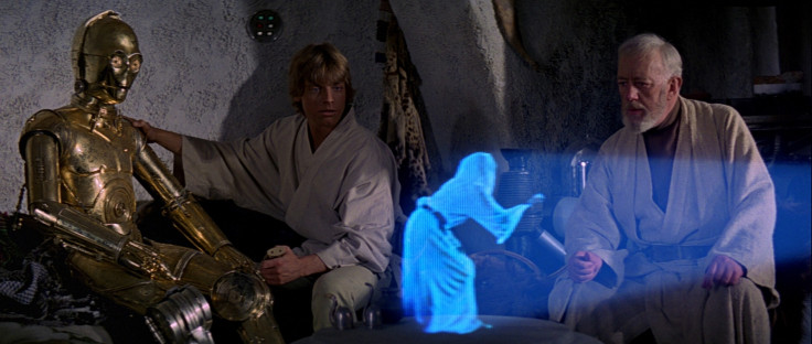 Star Wars hologram