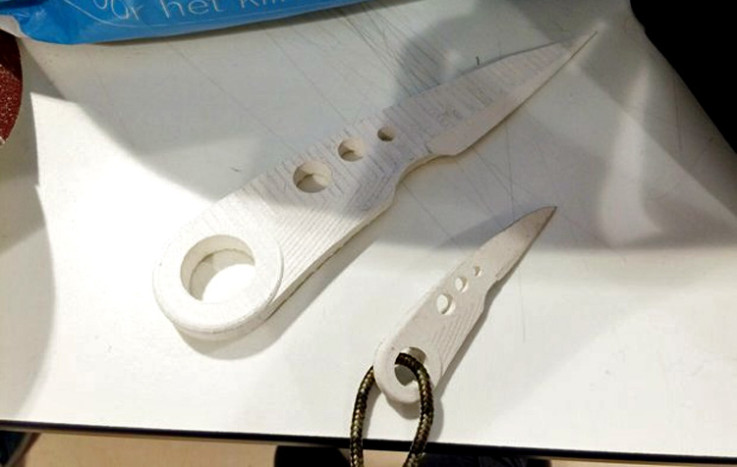 3D printed knives