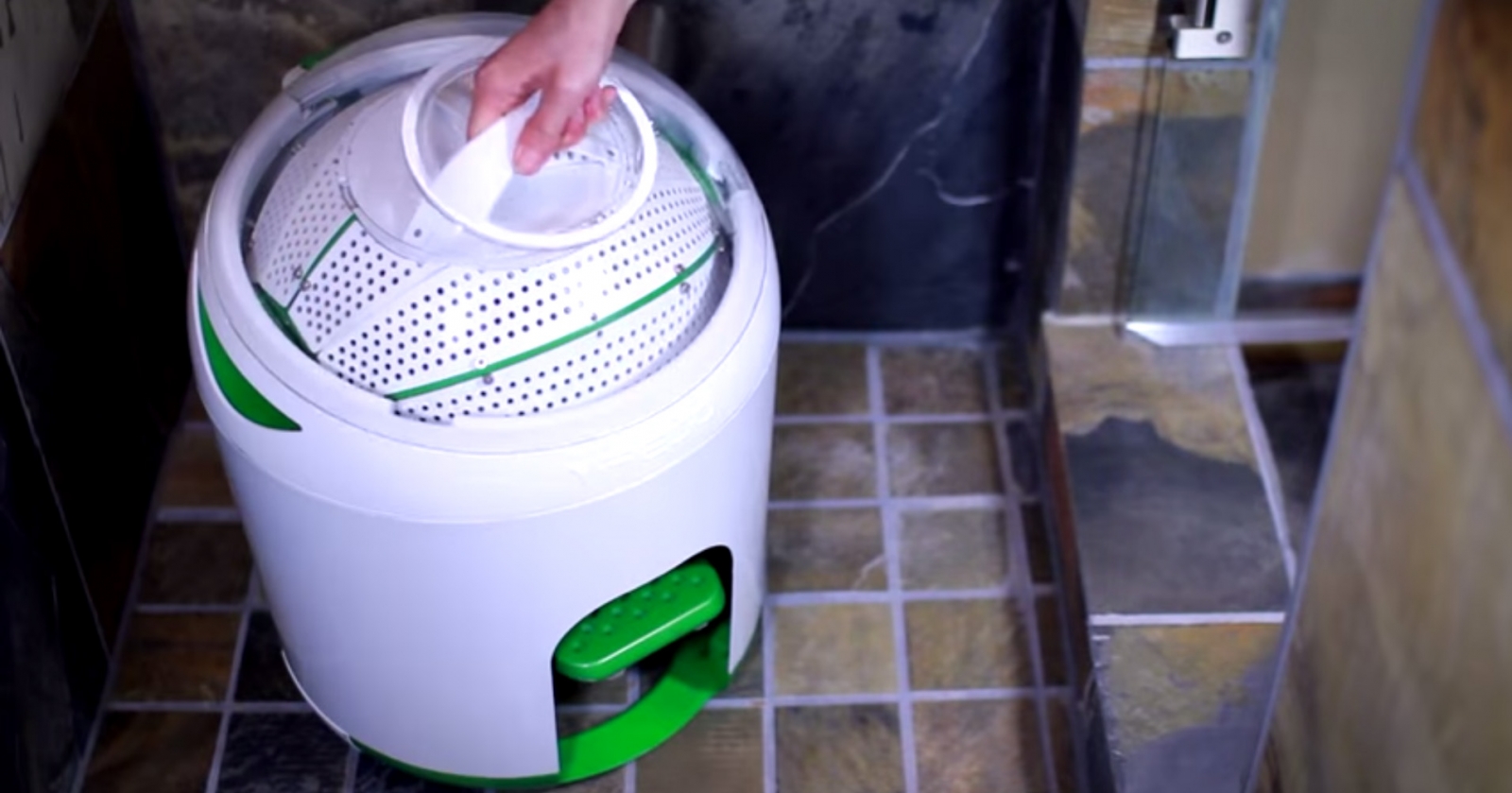 Drumi: Here's a foot pedal-powered washing machine that doesn't need