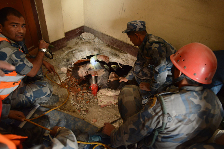 Nepal earthquake rescue