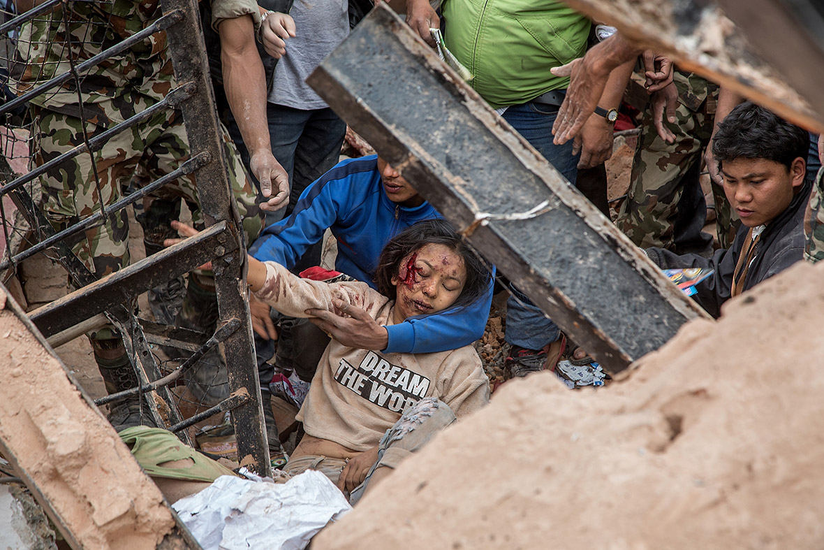 Nepal earthquake rescue