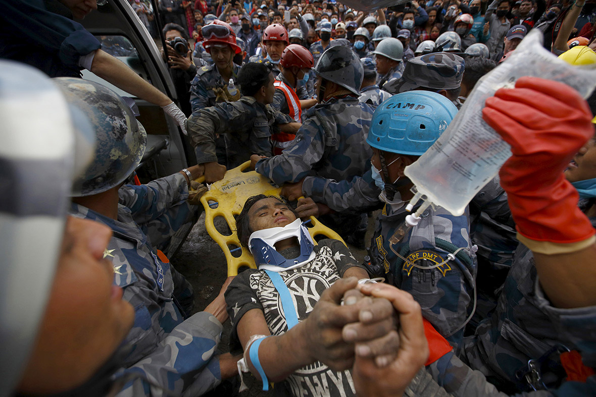 Nepal earthquake rescue