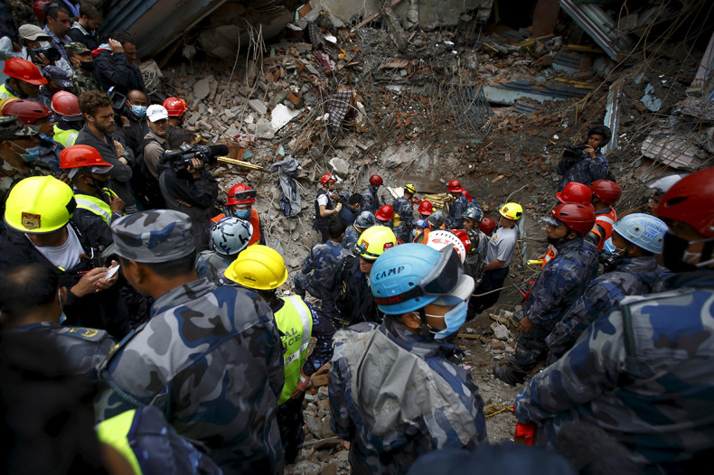 Nepal earthquake rescue