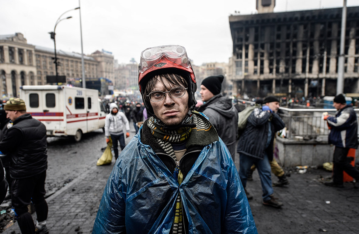 Ukraine: Bulent Kilic wins major photography award for dramatic Kiev