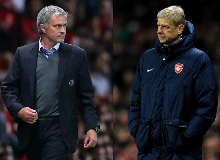 Jose Mourinho and Arsene Wenger