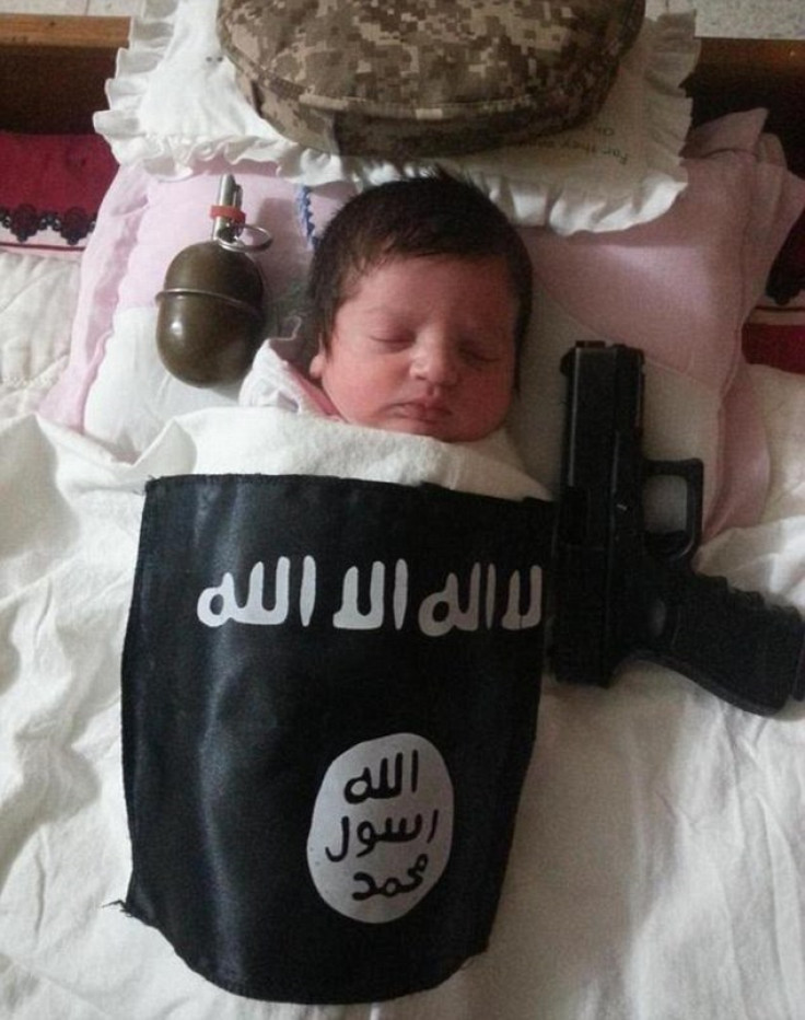 Isis use babies for propaganda
