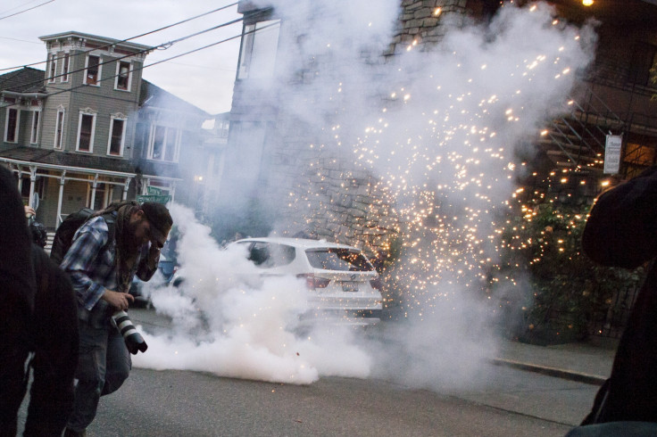 May day protests in Seattle