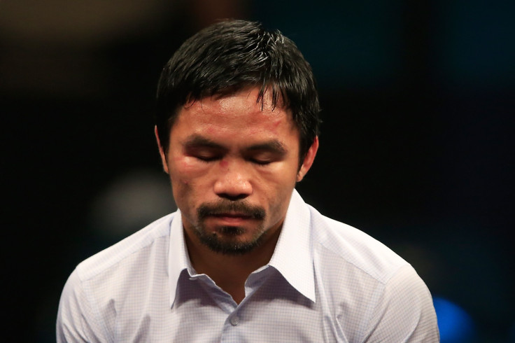 Floyd Mayweather defeats Manny Pacquiao Floyd Mayweather defeats Manny Pacquiao