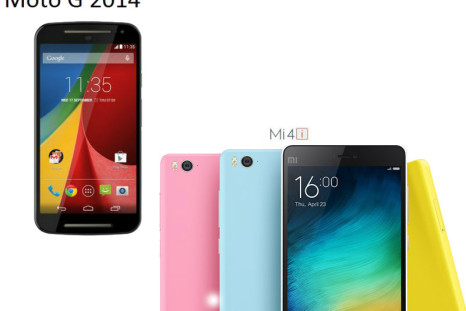 Xiaomi Mi 4i vs Motorola Moto G2014