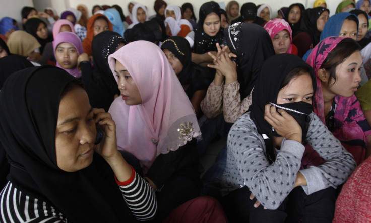 Indonesia maid workers