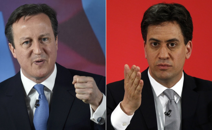 David Cameron and Ed Miliband