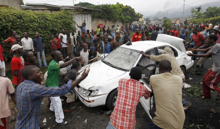 Burundi protesters