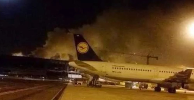 Rome's Fiumicino airport Fire