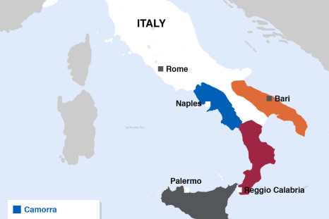 Italian Mafia Map