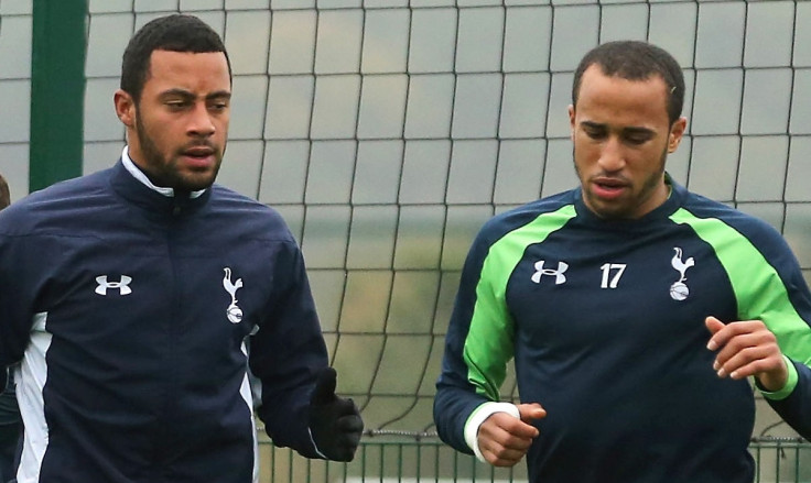 Andros Townsend and Moussa Dembele