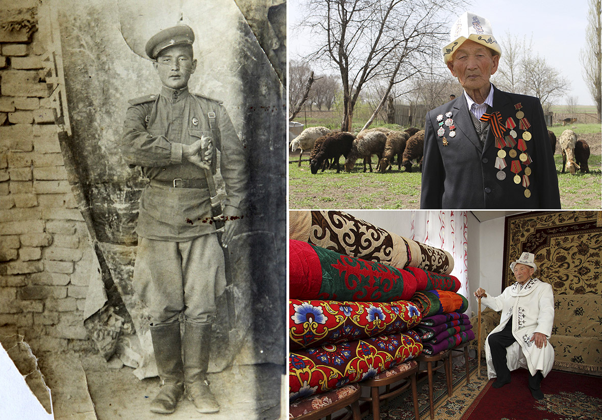 Portraits of Soviet WW2 veterans on the 70th anniversary 