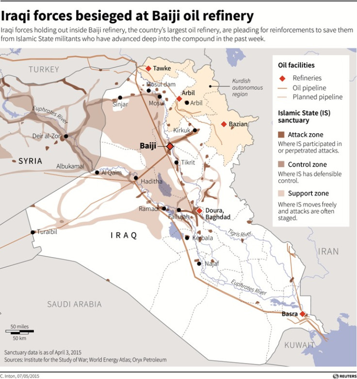 Battle for Baiji Refinery, Iraq