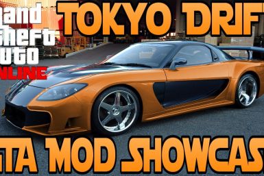 GTA 5 Tokyo Drift Mod