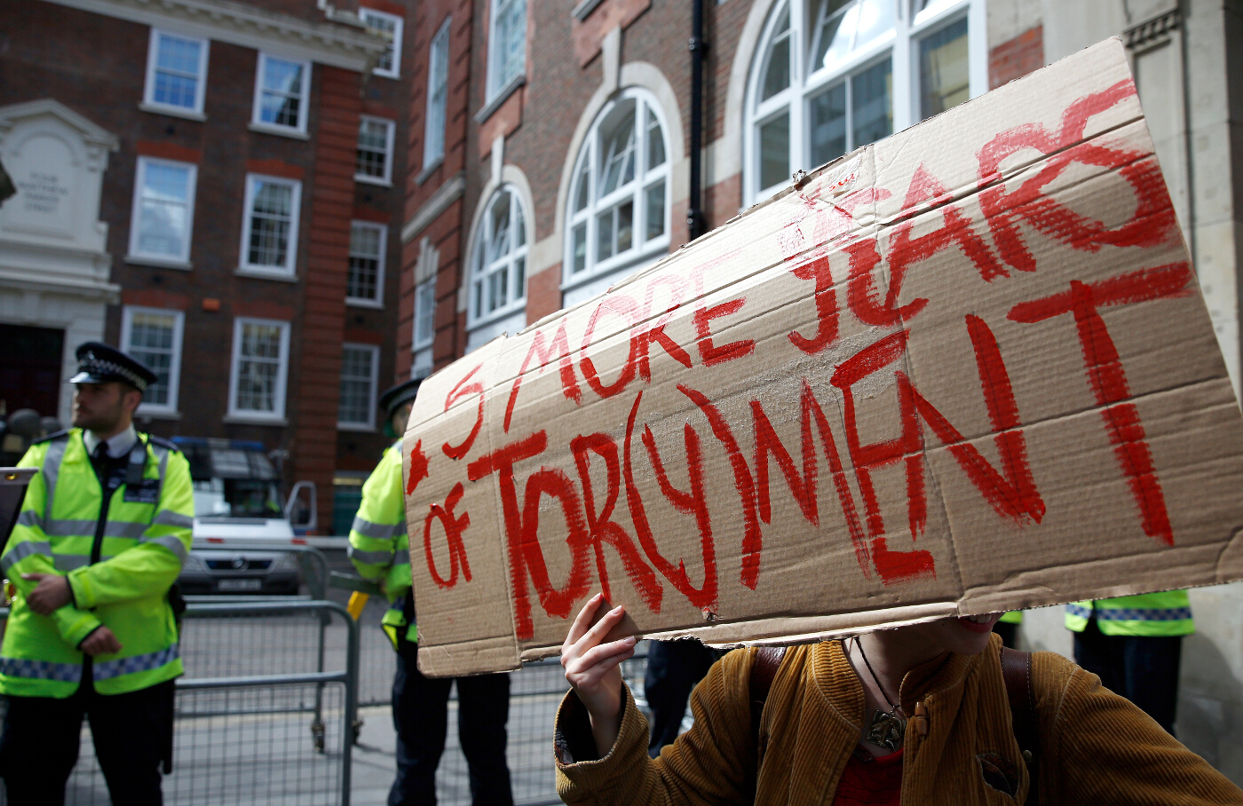 Anti-austerity Protest Downing Street 19