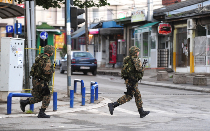 Government forces in Albania